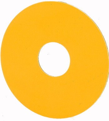 Фотография товара 'Eaton Знак, аварийная остановка , желтый, D = 90 мм , пустой M22-XAK'