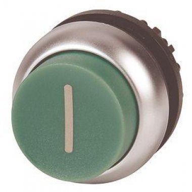 Фотография товара 'Eaton Головка кнопки выступающая без фиксации, цвет зеленый M22-DH-G-X1'