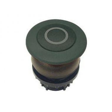 Фотография товара 'Eaton Головка кнопки грибовидная, с фиксацией, цвет черный, черное лицевое кольцо M22S-DRP-S-X0'