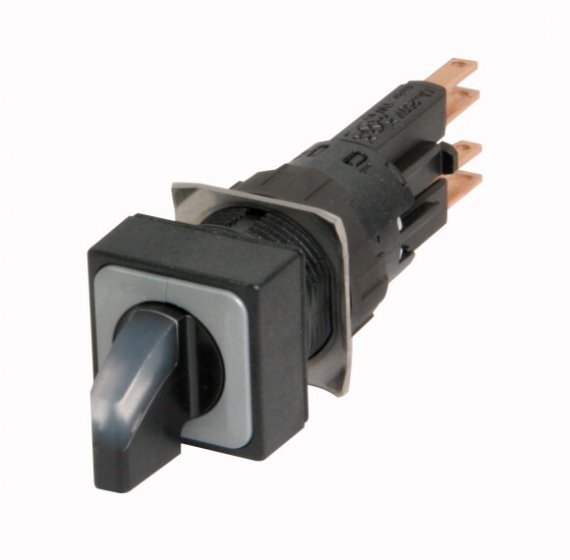 Фотография товара 'Eaton Головка переключателя с подсветкой , 2 позиции , белый, без фиксации , лампа 24 В Q18LWK1-WS/WB'