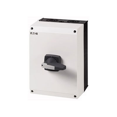 Фотография товара 'Eaton Выключатель-разъединитель 3P, замок, ручка серая DMM-125/3/I5/P-G'