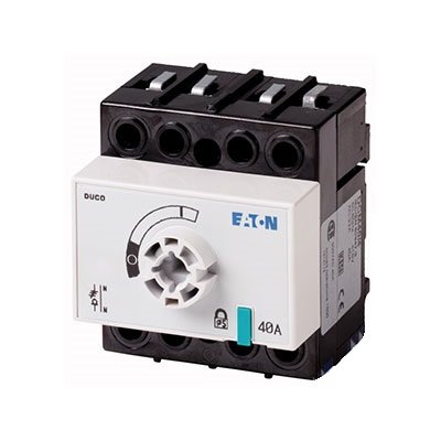 Фотография товара 'Eaton Выключатель-разъединитель Duco с рукоятью, 40А, 4Р DCM40/4'