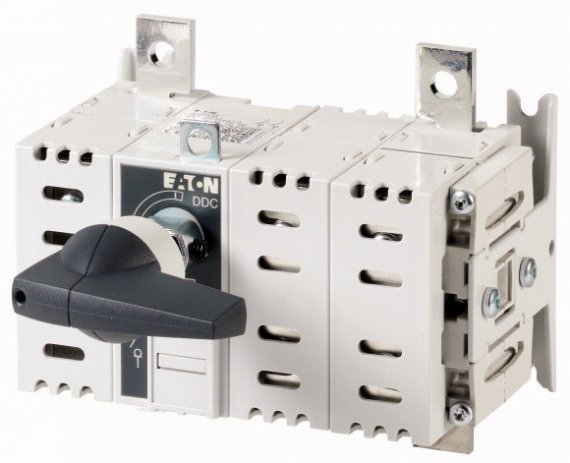 Фотография товара 'Eaton Выключатель-разъединитель постоянного тока, 2полюса, 160 А, серая ручка прям.монтажа DDC 160/2'