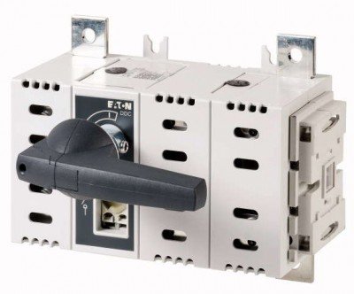 Фотография товара 'Eaton Выключатель-разъединитель постоянного тока, 2полюса, 630 А, серая ручка прям.монтажа DDC 630/2'