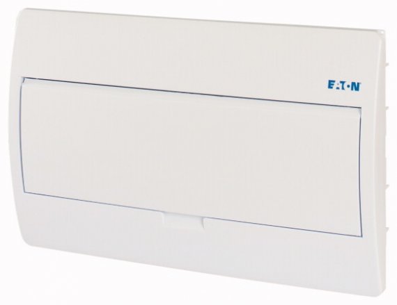 Фотография товара 'Eaton Компактный щит встроенного исполнения, 1ряд, 18 модулей, белая дверь, пластик BC-U-1/18-TW-ECO'