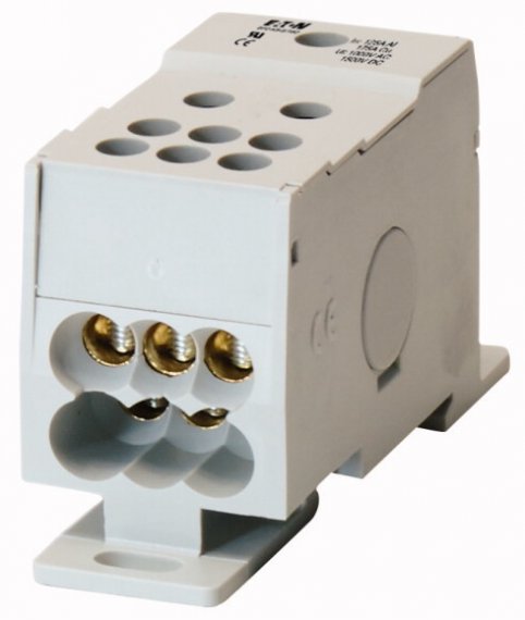 Фотография товара 'Eaton Распределительный блок, 160 А, 6 выходные клеммы BPZ-KB-6/160'