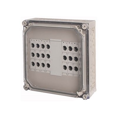 Фотография товара 'Eaton Блок предохранителей Plus дверь, 8x3xE18, ВхШхД = 375x375x150 мм RS18/I44E/T'