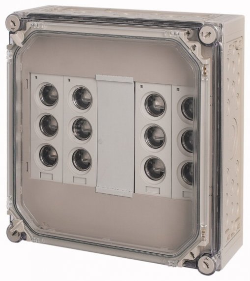 Фотография товара 'Eaton Блок предохранителей Plus дверь, 6x4xE33, ВхШхД = 375x375x150 мм RS33/I44E/T'