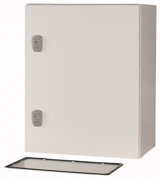 Фотография товара 'Eaton Металлический навесной щит с монтажной платой, ДхШхВ = 250x400x500 мм CS-54/250'