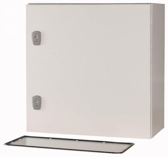 Фотография товара 'Eaton Металлический навесной щит с монтажной платой, ДхШхВ = 250x500x500 мм CS-55/250'