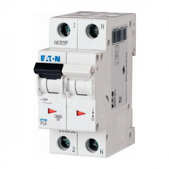 Фотография товара 'Eaton Модульный автоматический выключатель PL6-B13/1N'