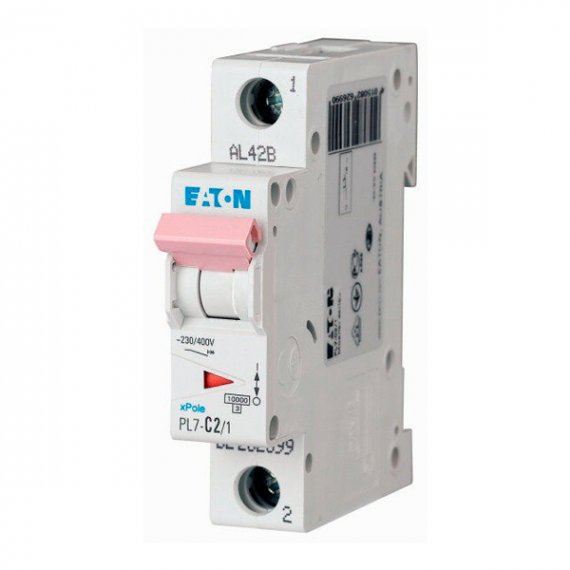 Фотография товара 'Eaton Модульный автоматический выключатель PL7-C2/1'
