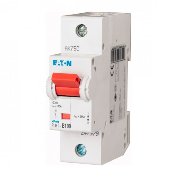 Фотография товара 'Eaton Модульный автоматический выключатель PLHT-B100'