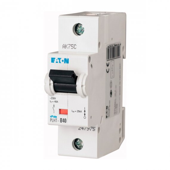 Фотография товара 'Eaton Модульный автоматический выключатель PLHT-D40'