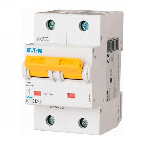 Фотография товара 'Eaton Модульный автоматический выключатель PLHT-B125/2'