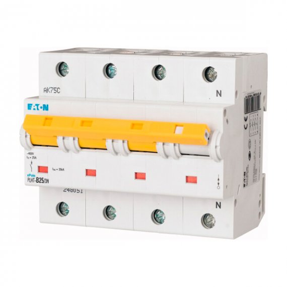 Фотография товара 'Eaton Модульный автоматический выключатель PLHT-B125/3N'