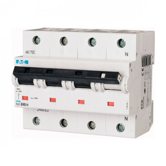 Фотография товара 'Eaton Модульный автоматический выключатель PLHT-C40/3N'