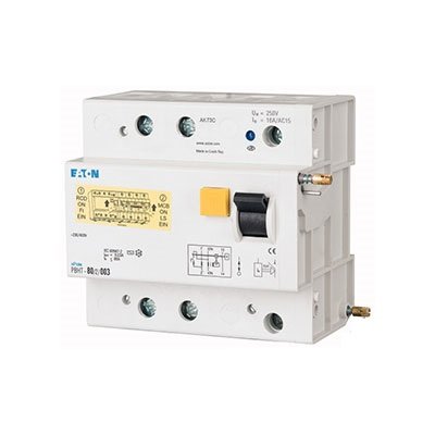 Фотография товара 'Eaton Блок УЗО для PLHT, 80A, 30мА, 2 полюса, тип А PBHT-80/2/003-A'
