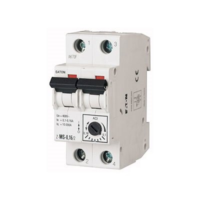 Фотография товара 'Eaton Модульный автомат защиты двигателя 6,3 А, 2 полюса Z-MS-6,3/2'