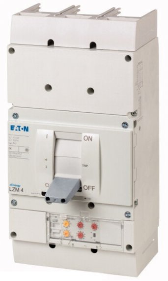 Фотография товара 'Eaton Автоматический выключатель, 4 полюса, 50 кА, 800/500 АLZMN4-4-AE800/500-I'