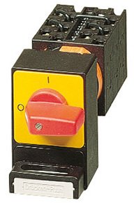 Фотография товара 'Eaton Кулачковый переключатель 32А 3P Plus замок красная ручка , переднее крепление P1-32/E/SVC(S)-RT'