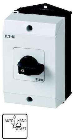 Фотография товара 'Eaton Переключатель управления, корпус 4S, Ie = 12A, Пол.AUTO-0-HAND T0-2-15907/I1'