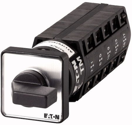 Фотография товара 'Eaton Кулачковый переключатель, Iu = 10А, специальная конструкция, 5 контактных модулей , переднее крепление TM-5-SOND*/E'