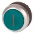 Фотография товара 'Eaton Головка кнопки с подсветкой, выступающие, без фиксации, цвет зеленый M22-DLH-G-X1'