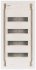 Фотография товара 'Eaton Компактный щит, встраиваемое исполнение (полые стены), 4 ряда, 48 модулей, белая пластиковая дверь KLV-48HWP-SF'