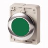 Eaton Кнопка плоская 30мм, зеленая, с фиксацией M30C-FDR-G