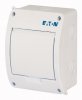 Eaton Компактный щит навесного исполнения, 1ряд, 5 модулей, белая дверь, пластик BC-O-1/5-TW-ECO